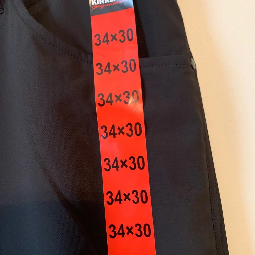 Kirkland Signature Black Trousers - Picture 2 of 8